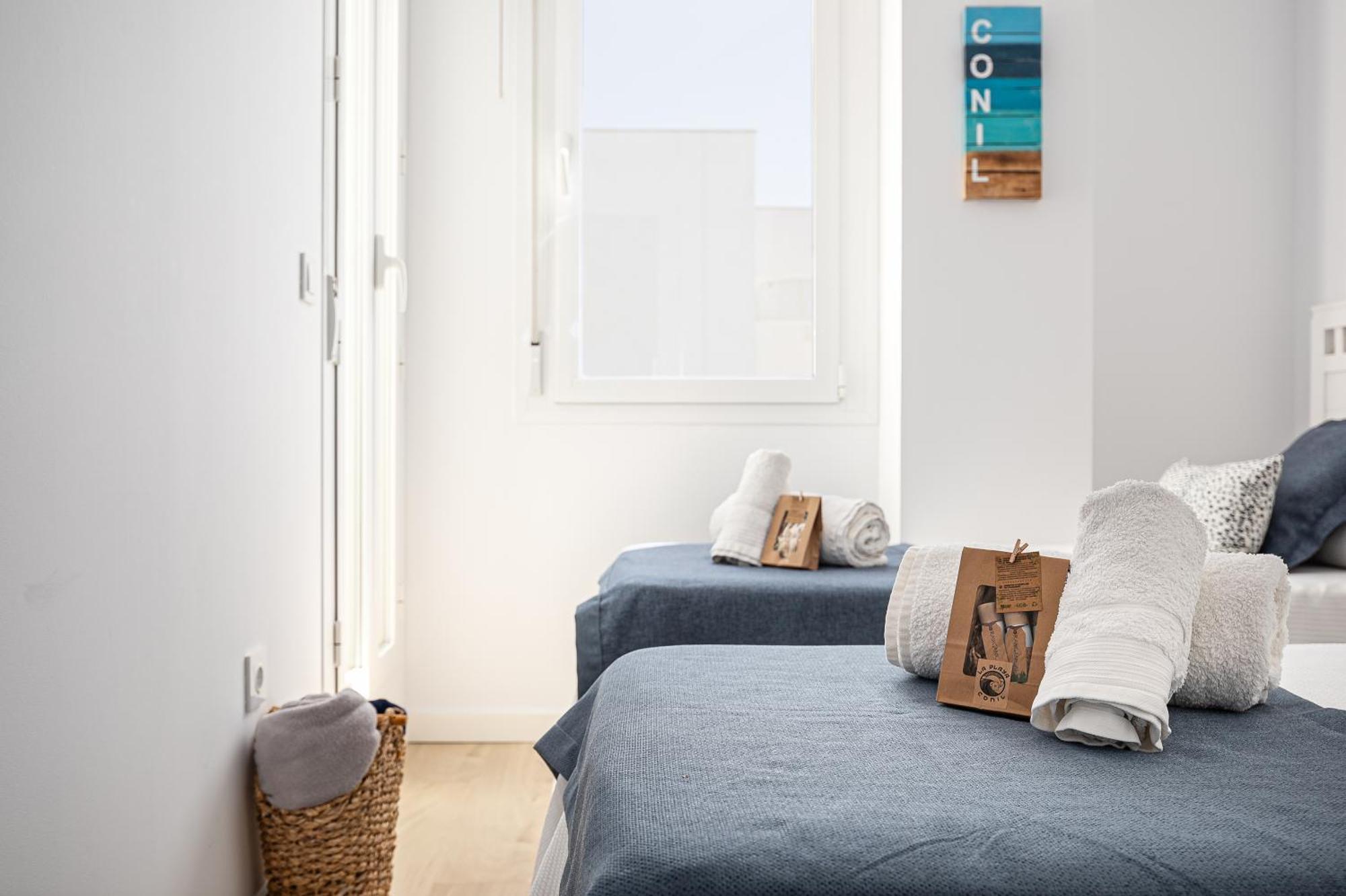 Casa La Playa-Conil Vacaciones De Lujo En Conil Con Todas Las Comodidades Netflix-Hbo-Disney-Canales De Futbol-Wifi Alta Velocidad-Smart Tv 65"-Alexa โกนิล เด ลาฟรอนเตรา ภายนอก รูปภาพ