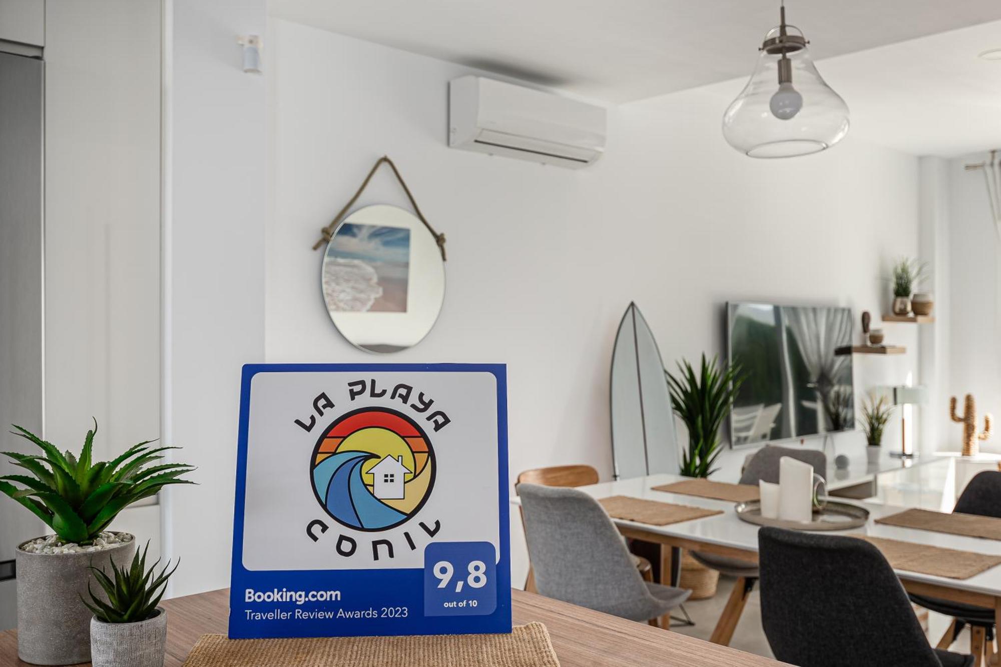 Casa La Playa-Conil Vacaciones De Lujo En Conil Con Todas Las Comodidades Netflix-Hbo-Disney-Canales De Futbol-Wifi Alta Velocidad-Smart Tv 65"-Alexa โกนิล เด ลาฟรอนเตรา ภายนอก รูปภาพ