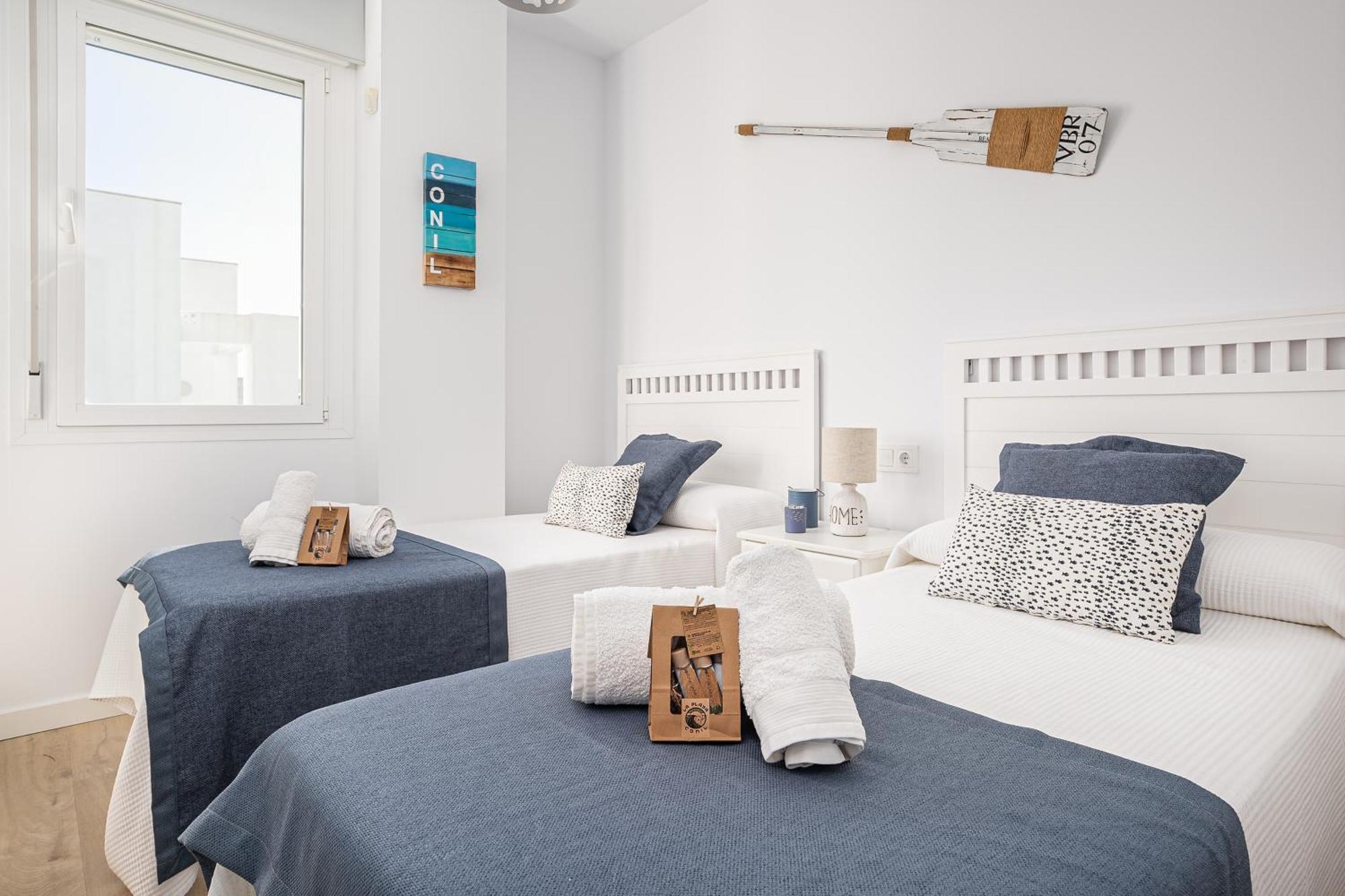 Casa La Playa-Conil Vacaciones De Lujo En Conil Con Todas Las Comodidades Netflix-Hbo-Disney-Canales De Futbol-Wifi Alta Velocidad-Smart Tv 65"-Alexa โกนิล เด ลาฟรอนเตรา ภายนอก รูปภาพ